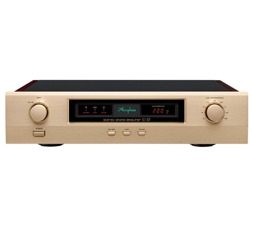 Accuphase C-57. Przedwzmacniacz gramofonowy klasy hi-end.