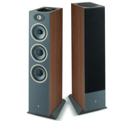 Focal Theva N°3-D (dark wood). Kolumny podłogowe z Atmos.