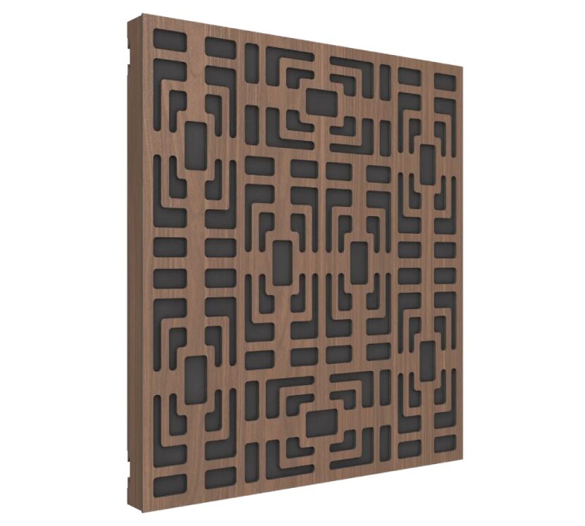 Vicoustic VicPattern Ultra Symmetric MKII (dark walnut). Panel akustyczny (kpl. 3 sztuk).