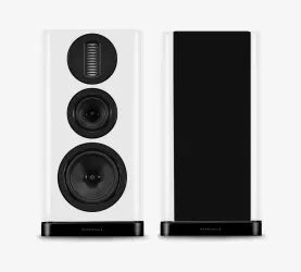Wharfedale Aura 2 (biały połysk). Kolumny podstawkowe.