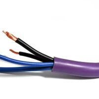 Melodika MDBA41540 (4.0m). Przewód głośnikowy z wtykami typu banan bi-amp. - 4