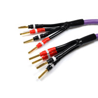 Melodika MDBA41540 (4.0m). Przewód głośnikowy z wtykami typu banan bi-amp. - 3