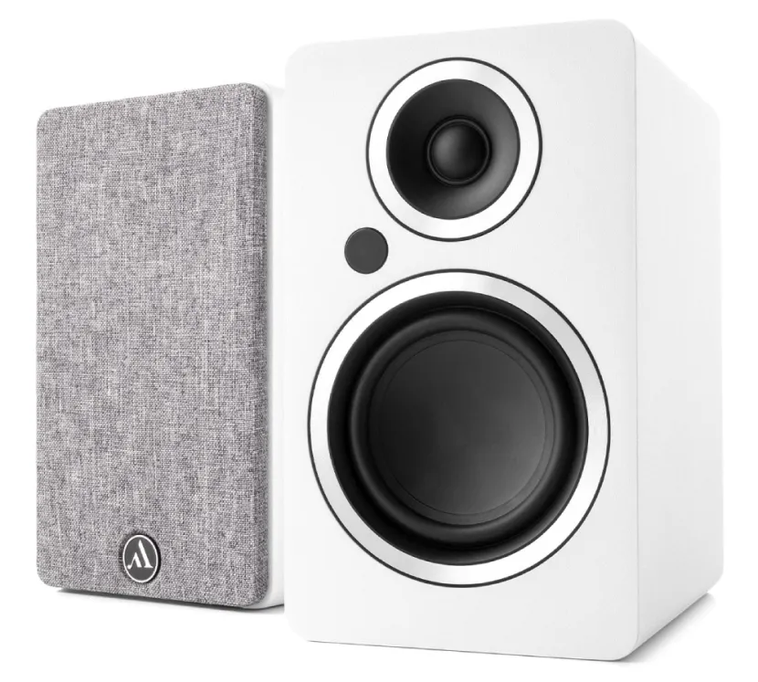 Argon Audio Fenris A4 (biały). Aktywne kolumny podstawkowe.