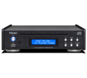 Teac PD-301DAB-X (czarny). Odtwarzacz CD i radiem FM.