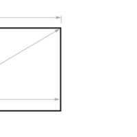 ADEO Screen PRESTIGE 2500 16:9 Ambient Grey. Ekran ramowy. - 3