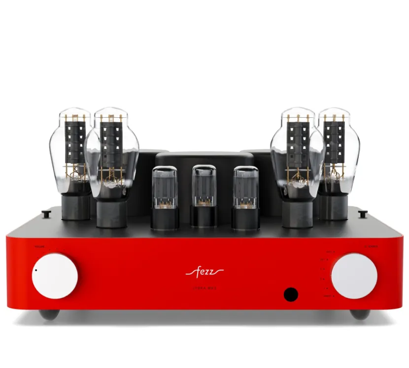 Fezz Audio Lybra Mk2 EVO (burning red). Wzmacniacz lampowy.