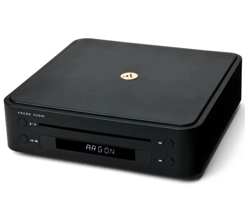 Argon Audio CD1 (czarny). Super kompaktowy odtwarzacz CD.