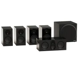 Monitor Audio Silver 50 8G system AV (czarny). Zestaw 5.1.
