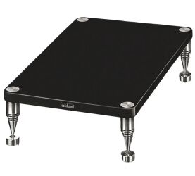 Solidsteel HF-B (czarny). Stolik audio pod wzmacniacz.