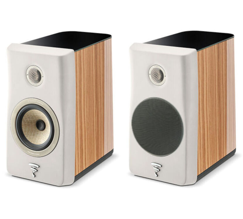 Focal Kanta N°1 (walnut hg - ivory mat). Kolumny podstawkowe.