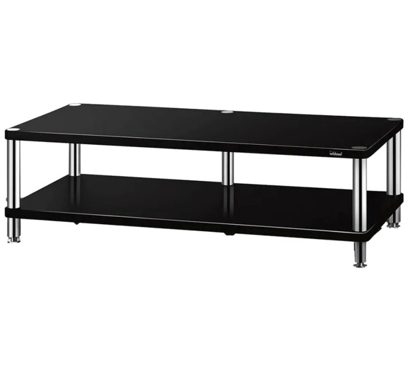 Solidsteel HW-2L (czarny połysk). Stolik audio.