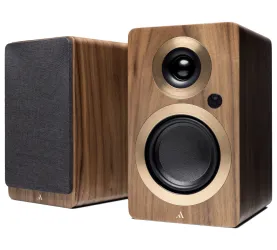 Argon Audio Forte A4 WiFi (orzech). Aktywne kolumny podstawkowe.