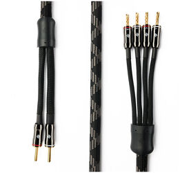 Essentials Excellence SC Complete Bi-Wire. Przewód głośnikowy z wtykami typu banan (2x3.5m).