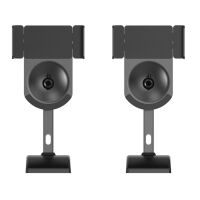 Norstone BOOKSHELVES WALL MOUNT (czarny). Uchwyt głośnikowy. - 3