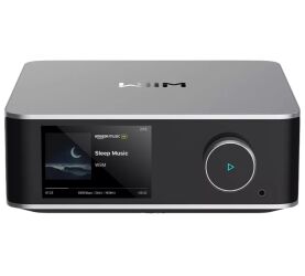 WiiM Amp Ultra (srebrny). Sieciowy wzmacniacz stereo.
