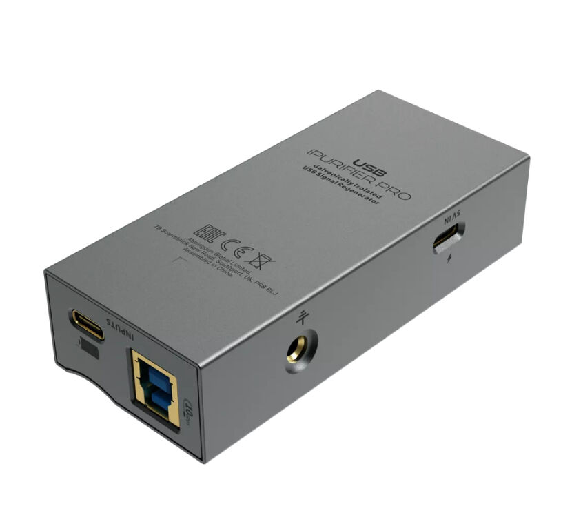 SilentPower by iFi Audio USB iPurifier Pro. Oczyszczacz zakłóceń sygnału / Izolator USB.