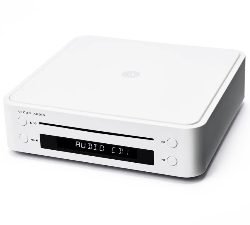 Argon Audio CD1 (biały). Super kompaktowy odtwarzacz CD.
