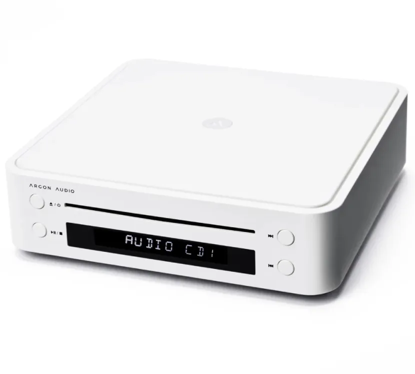 Argon Audio CD1 (biały). Super kompaktowy odtwarzacz CD.