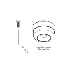 SVS Soundpath SUB ISOLATION SYSTEM 6. Nóżki antywibracyjne. - 5