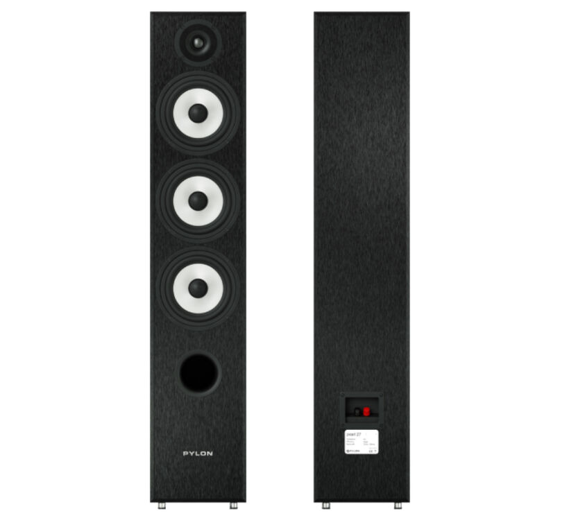 Pylon Audio Pearl 27 (szczotkowane aluminium). Kolumny podłogowe.