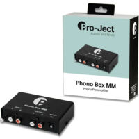 Pro-Ject Phono Box MM (czarny). Przedwzmacniacz gramofonowy. - 2