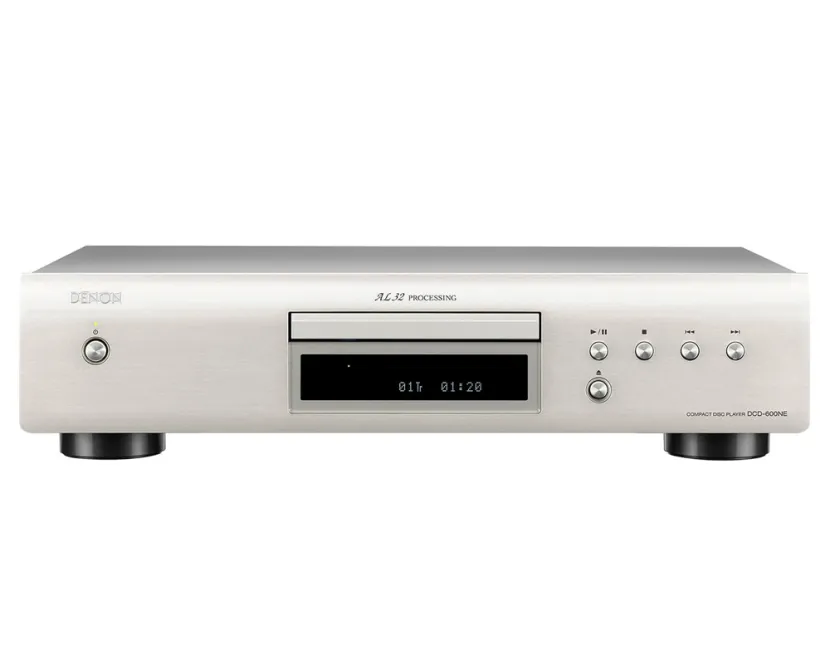 Denon DCD-600NE (srebrny). Odtwarzacz płyt CD.