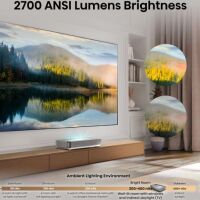 Hisense 4K Smart Laser TV 100L5ND. Projektor z ekranem ramowym. - 4