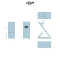 Solidsteel Zenith (srebrny). Stojak na słuchawki. - 3