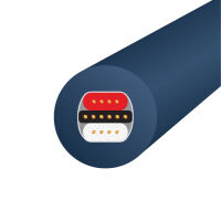 Wireworld Luna 10 (LUI). Interkonekt audio RCA (2x0.5m) - 3