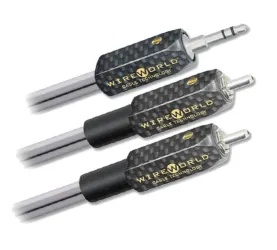 Wireworld Nano-Platinum Eclipse. Przewód Mini Jack - 2xRCA (1.5m).