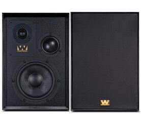 Wharfedale Super Denton (czarny). Kolumny podstawkowe.