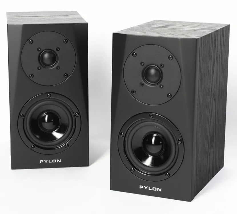 Pylon Audio Sapphire Sat (czarny). Kolumny podstawkowe.