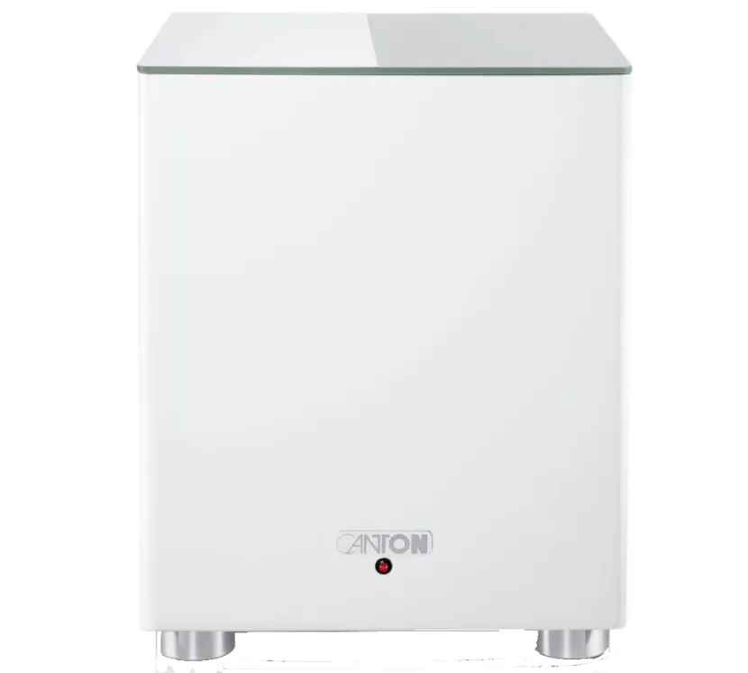 Canton Smart Sub 8 (biały). Bezprzewodowy subwoofer aktywny.