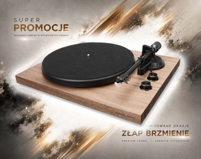 Argon Audio TT MK2 (orzech). Gramofon manualny.