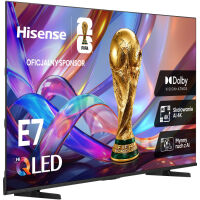 Hisense 4K 85E7S. Telewizor QLED 85