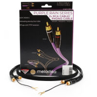 Melodika MDPHD30 Black Edition. Przewód gramofonowy RCA (2x3m). - 7