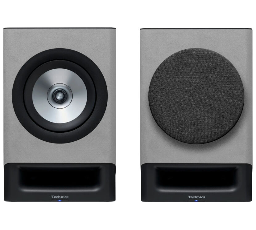 Technics SC-CX700 (szary). Aktywne kolumny podstawkowe.