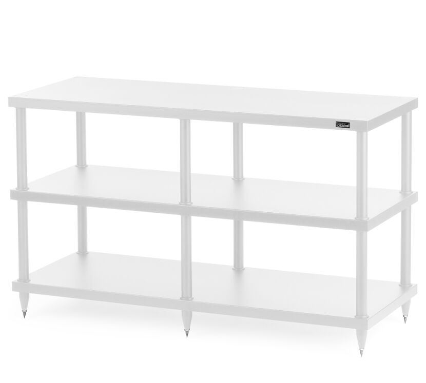 Solidsteel S4-3 (biały). Stolik audio.