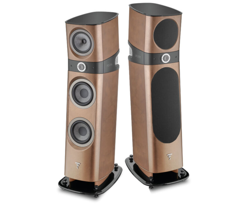 Focal Sopra N°2 (brown concrete). Kolumny podłogowe.
