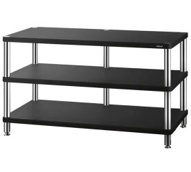 Solidsteel HW-3 (czarny). Stolik audio.