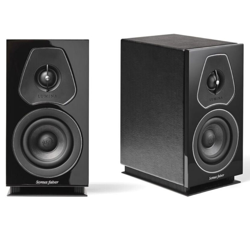 Sonus faber Lumina I (black). Kolumny podstawkowe.