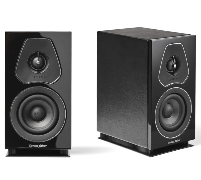 Sonus faber Lumina I (black). Kolumny podstawkowe.
