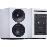 Cambridge Audio L/R S (biały). Aktywne kolumny podstawkowe. - 2