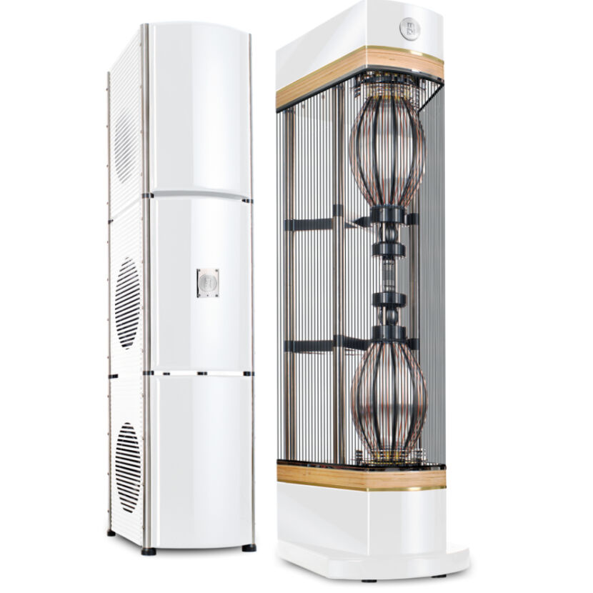 MBL 101 X-Treme MKII Radialstrahler System (biały/chrom). Kolumny podłogowe.