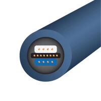 Wireworld Oasis 10 (OAI). Interkonekt audio RCA (2x0.5m) - 3