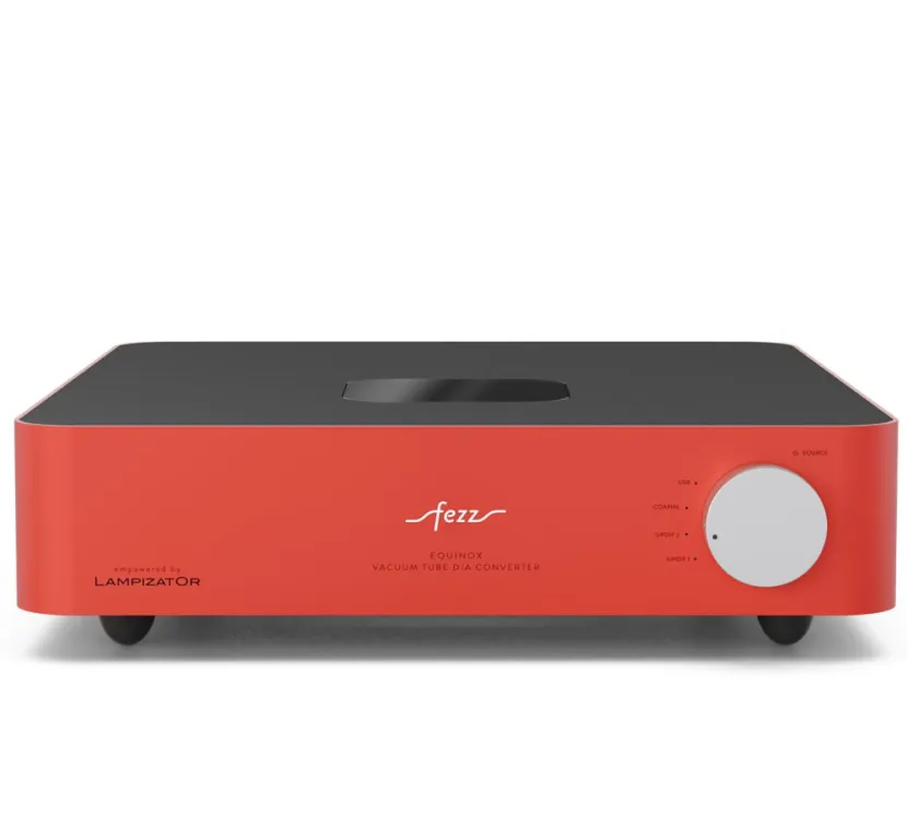Fezz Audio Equinox EVO (burning red). Lampowy DAC.