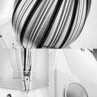 MBL Radialstrahler mbl 101 E mk II (biały/chrom). Kolumny podłogowe. - 3