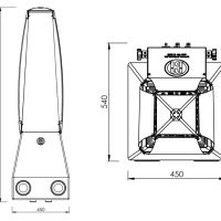 MBL Radialstrahler mbl 101 E mk II (biały/chrom). Kolumny podłogowe. - 13