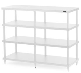Solidsteel S4-4 (biały). Stolik audio.