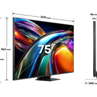 Hisense 4K 75UR9S. Telewizor RGB-MiniLED 75